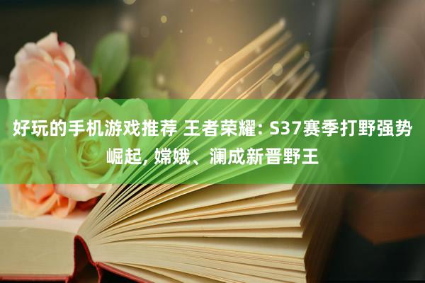 好玩的手机游戏推荐 王者荣耀: S37赛季打野强势崛起, 嫦娥、澜成新晋野王