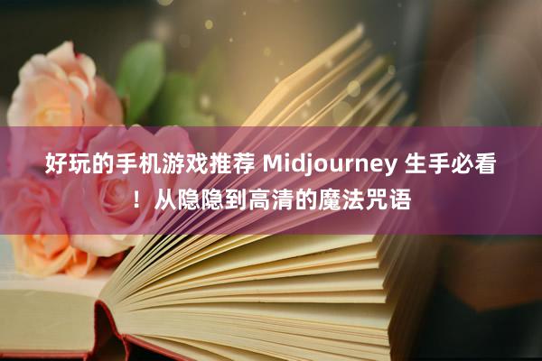 好玩的手机游戏推荐 Midjourney 生手必看！从隐隐到高清的魔法咒语