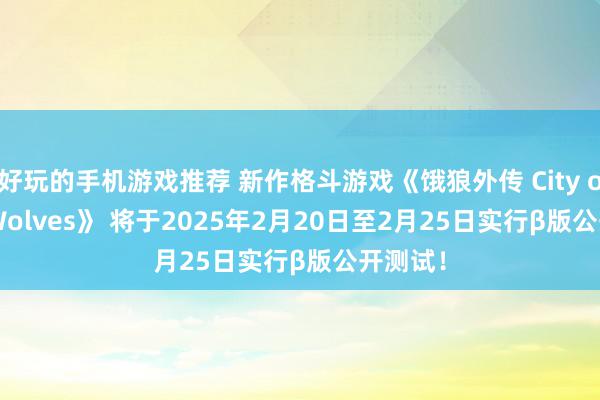 好玩的手机游戏推荐 新作格斗游戏《饿狼外传 City of the Wolves》 将于2025年2月20日至2月25日实行β版公开测试！