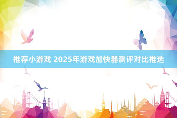 推荐小游戏 2025年游戏加快器测评对比推选